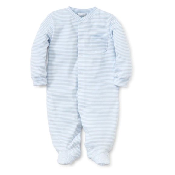Kissy Kissy Simple Stripes Footie - Picture 1 of 2